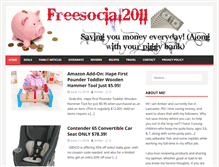 Tablet Screenshot of freesocial2011.com